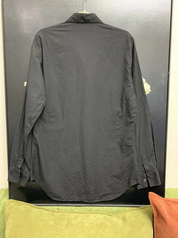 Dior Dior Men's Black Silk Blend Long Sleeve Shirt 0089 Size US S / EU 44-46 / 1 - 3 Thumbnail