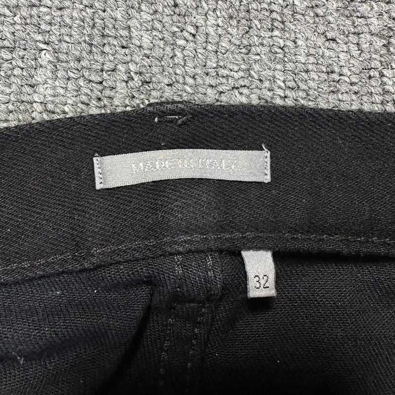 Dior Dior Black Cotton Blend Embroidered Casual Pants 0089 Size US 34 / EU 50 - 3 Thumbnail