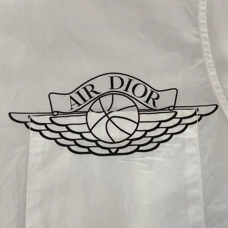 Dior Dior White Cotton Graphic Short Sleeve Shirt 0089 Size US S / EU 44-46 / 1 - 4 Thumbnail