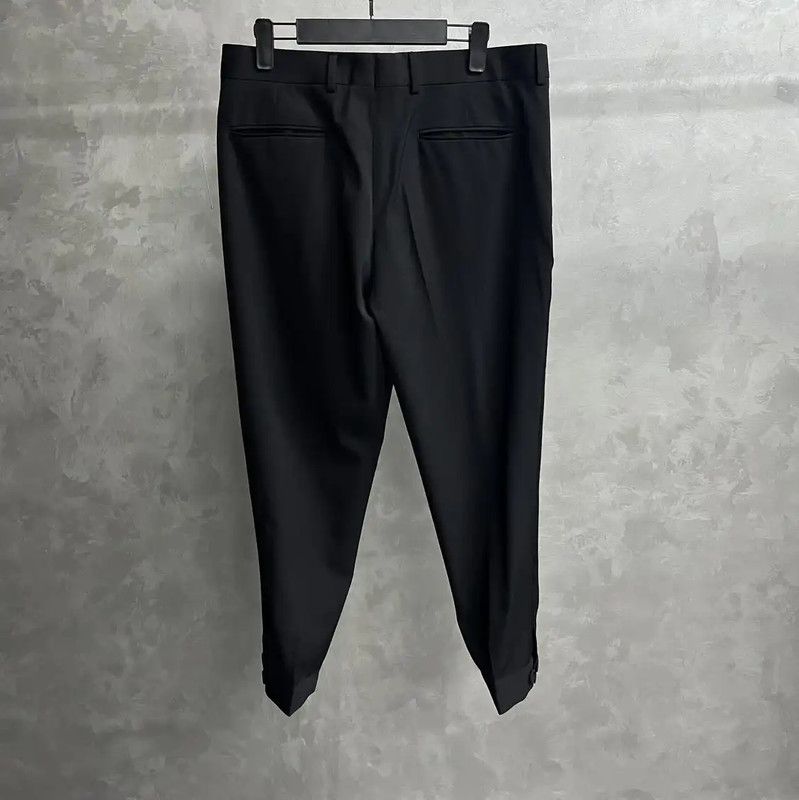 Dior Dior Men's Black Cotton Casual Pants 0089 Size US 32 / EU 48 - 3 Thumbnail
