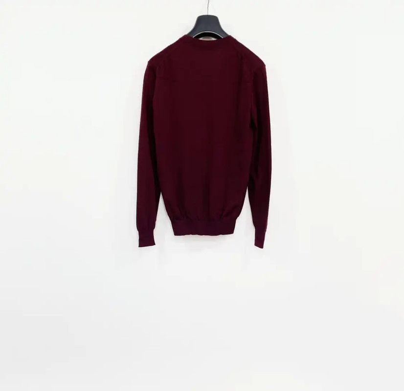 Dior Dior Men's Wool Pullover in fuchsia Red 0089 Size US M / EU 48-50 / 2 - 2 Thumbnail