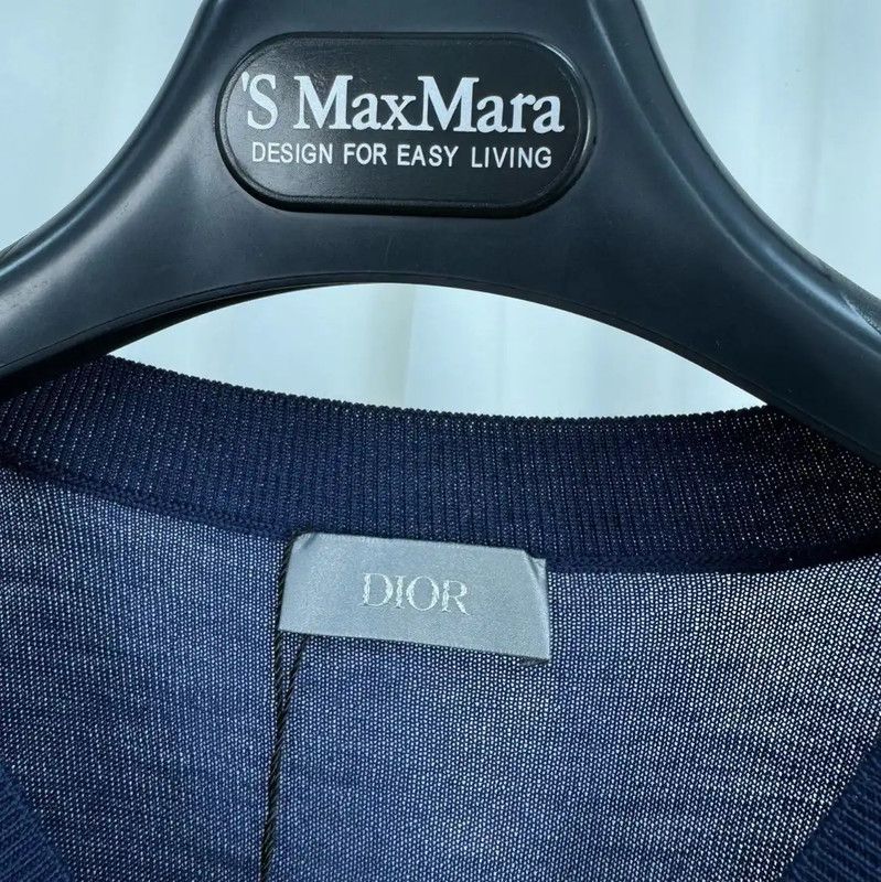 Dior Dior Men's Wool Long Sleeve Pullover Sweater 0089 Size US M / EU 48-50 / 2 - 5 Thumbnail
