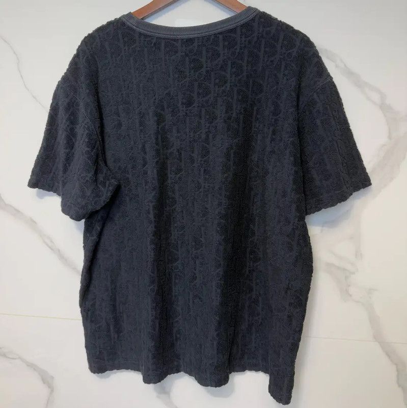 Dior Dior Dark Blue Logo Short Sleeve T-Shirt 0089 Size US L / EU 52-54 / 3 - 2 Thumbnail