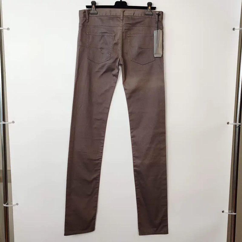 Dior Dior Brown Cotton Casual Pants for Men 0089 Size US 27 - 2 Thumbnail