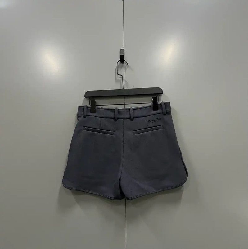 Dior Dior Gray Cotton Men's Summer Shorts 0089 Size US 27 - 2 Thumbnail