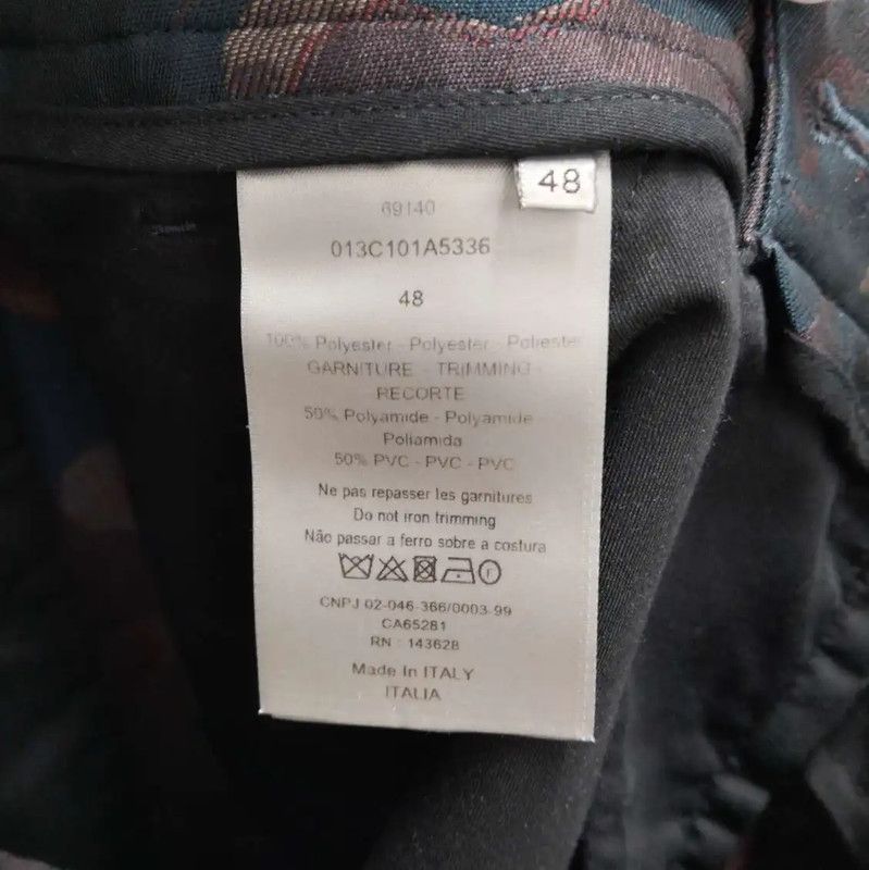 Dior Dior Men's Casual Pants in Deep Blue 0089 Size US 32 / EU 48 - 4 Thumbnail