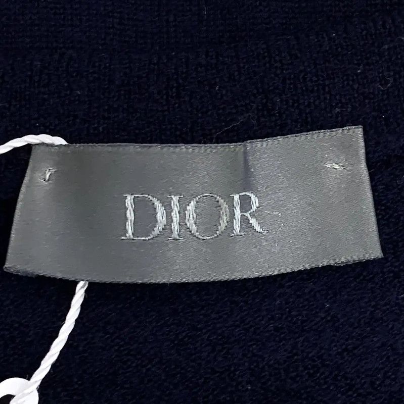 Dior Dior Men's Navy Wool Sweatshirt 0089 Size US M / EU 48-50 / 2 - 5 Thumbnail