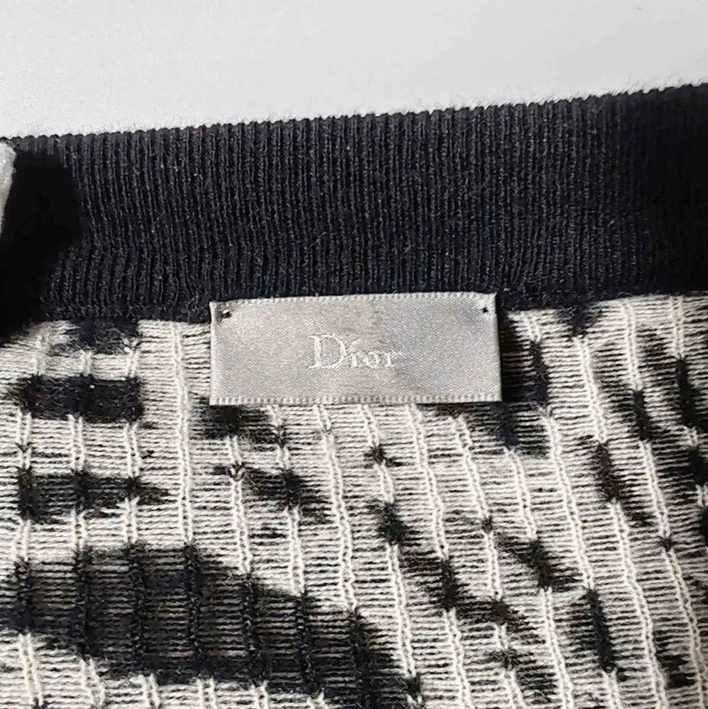 Dior Dior Black Wool Sweater for Men, Size XL 0089 Size US XL / EU 56 / 4 - 3 Thumbnail