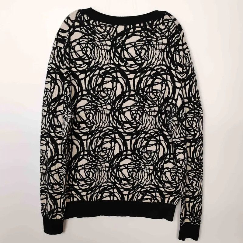 Dior Dior Black Wool Sweater for Men, Size XL 0089 Size US XL / EU 56 / 4 - 2 Thumbnail