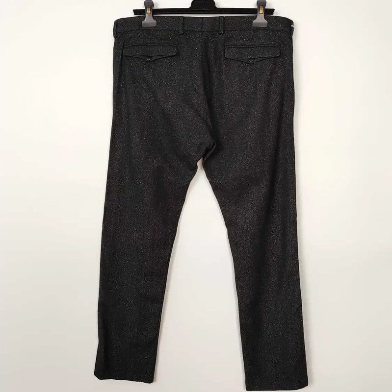 Dior Dior Men's Black Wool Casual Pants 0089 Size US 42 / EU 58 - 2 Thumbnail