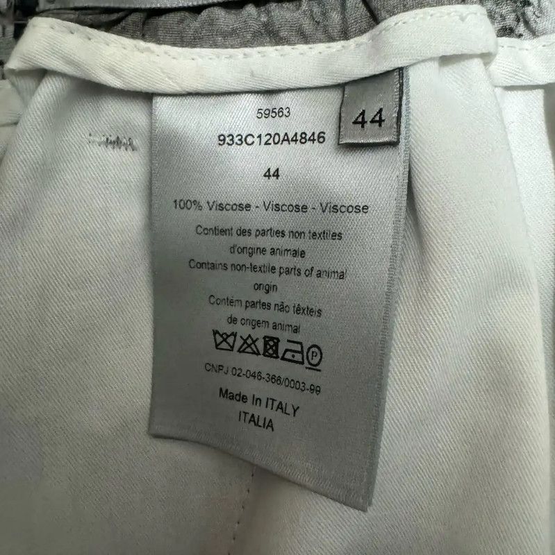 Dior Dior Men's Logo-Print Silk Shorts 0089 Size US 26 / EU 42 - 4 Thumbnail