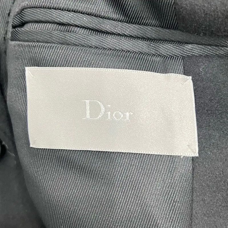 Dior Dior Black Wool Men's Long Coat 0089 Size US M / EU 48-50 / 2 - 4 Thumbnail