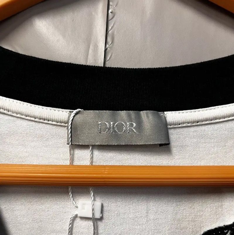 Dior Dior Black and White Men's T-Shirt 0089 Size US XS / EU 42 / 0 - 4 Thumbnail