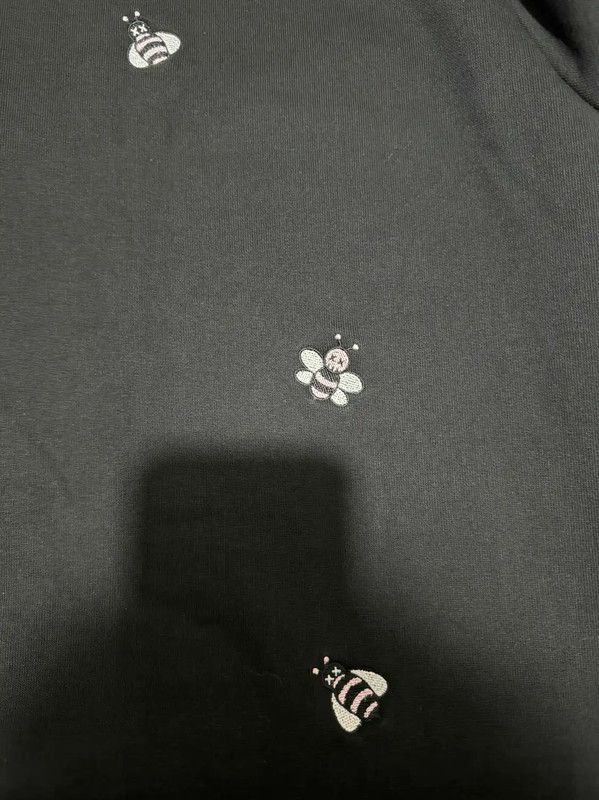 Dior Dior Black Embroidered Logo Sweatshirt for Men 0089 Size US M / EU 48-50 / 2 - 5 Thumbnail