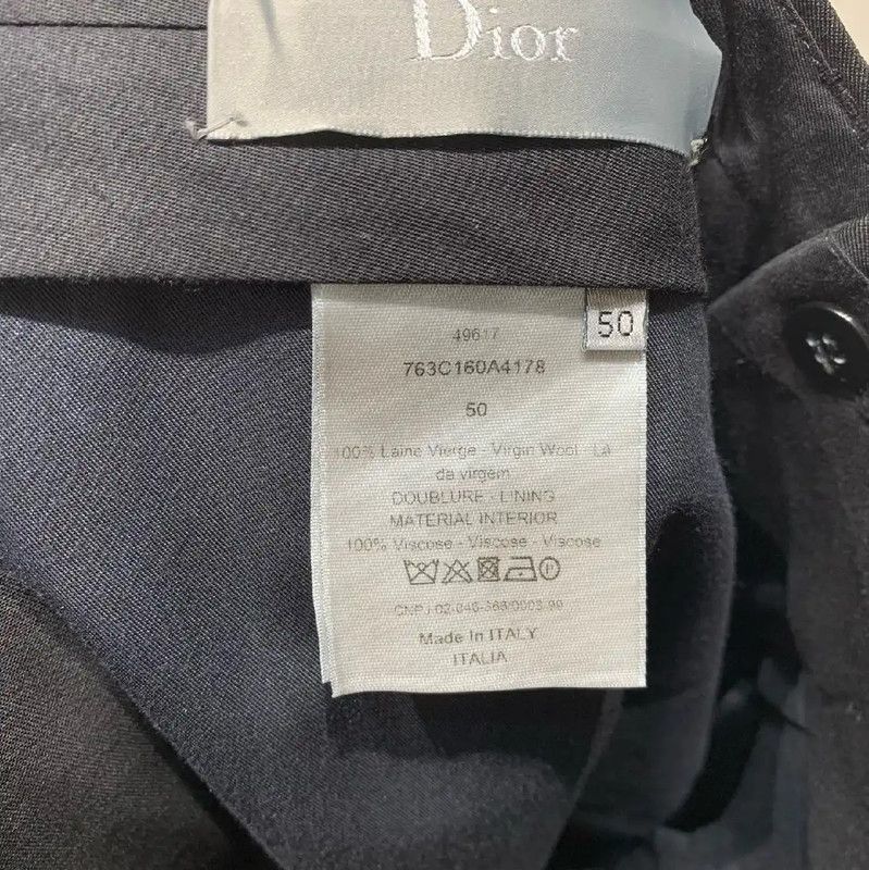 Dior Dior Black Polyester Casual Pants for Men 0089 Size US 44 / EU 60 - 8 Thumbnail