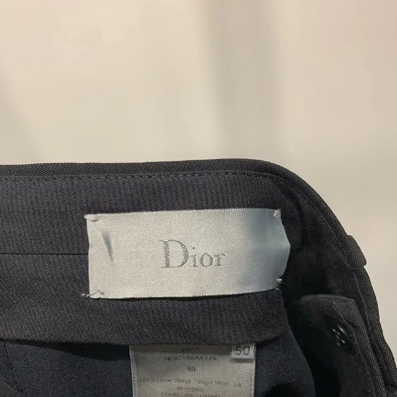 Dior Dior Black Polyester Casual Pants for Men 0089 Size US 44 / EU 60 - 2 Thumbnail