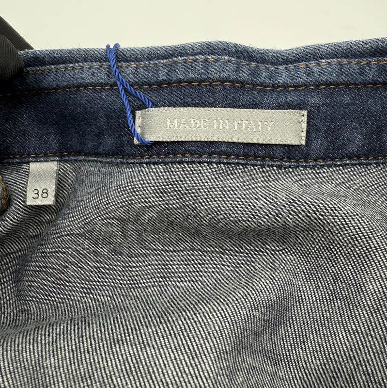 Dior Dior Deep Blue Cotton Long Sleeve Shirt 0089 Size US S / EU 44-46 / 1 - 5 Thumbnail