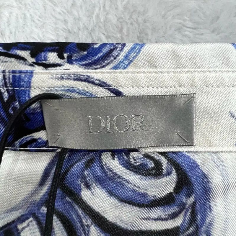 Dior Dior Multicolor Cotton Long Sleeve Shirt 0089 Size US M / EU 48-50 / 2 - 4 Thumbnail