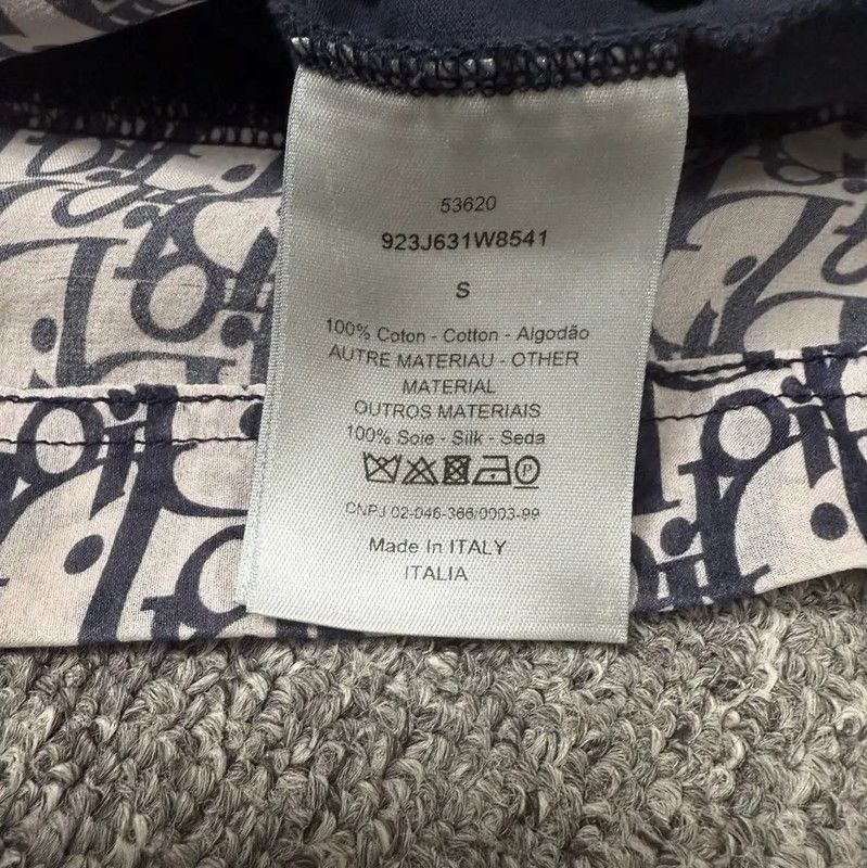 Dior Dior Black Cotton Men's T-Shirt 0089 Size US S / EU 44-46 / 1 - 4 Thumbnail