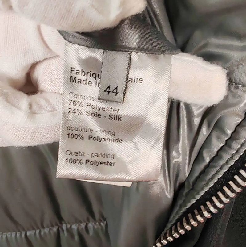 Dior Dior Men's Nylon Black Down Jacket 0089 Size US S / EU 44-46 / 1 - 5 Thumbnail