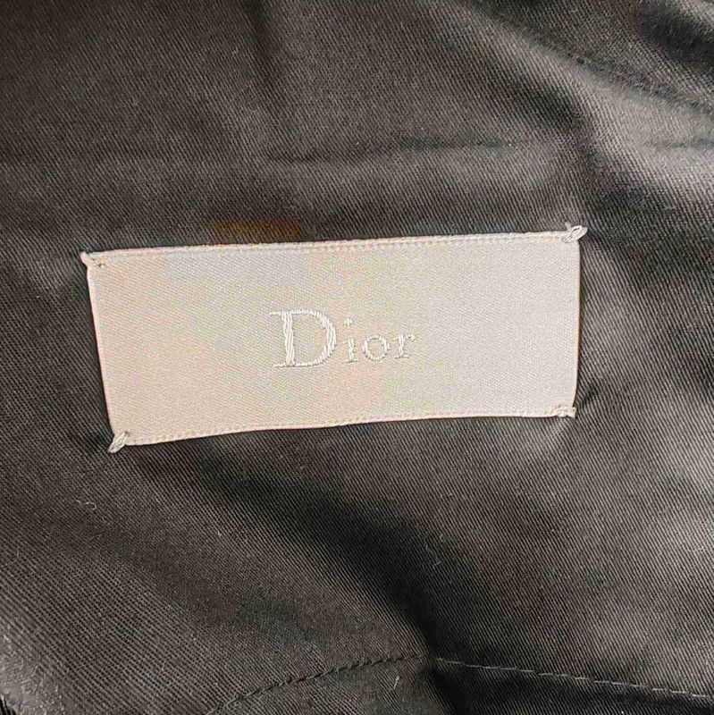 Dior Dior Men's Casual Black Wool Pants 0089 Size US 32 / EU 48 - 3 Thumbnail