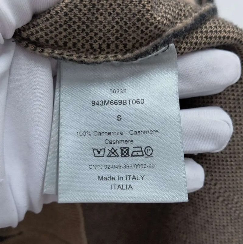 Dior Dior Camel Cashmere Long Sleeve Sweater 0089 Size US S / EU 44-46 / 1 - 4 Thumbnail