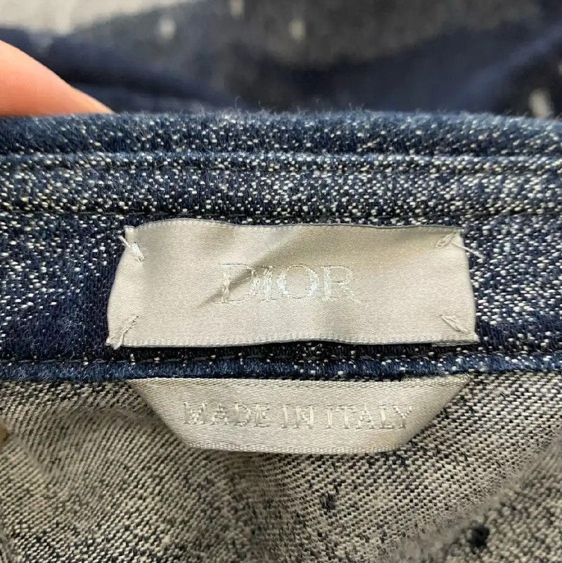 Dior Dior Blue Cotton Shirt for Men 0089 Size US XL / EU 56 / 4 - 6 Thumbnail