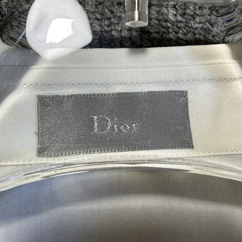 Dior Dior White Cotton Long Sleeve Shirt for Men 0089 Size US S / EU 44-46 / 1 - 6 Thumbnail