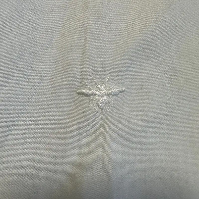 Dior Dior White Cotton Long Sleeve Shirt for Men 0089 Size US S / EU 44-46 / 1 - 3 Thumbnail