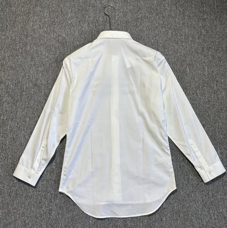 Dior Dior White Cotton Long Sleeve Shirt for Men 0089 Size US S / EU 44-46 / 1 - 7 Thumbnail
