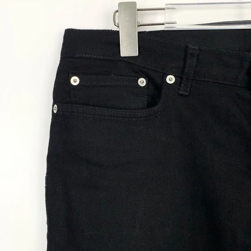 Dior Dior Men's Casual Black Cotton Pants 0089 Size US 26 / EU 42 - 3 Thumbnail