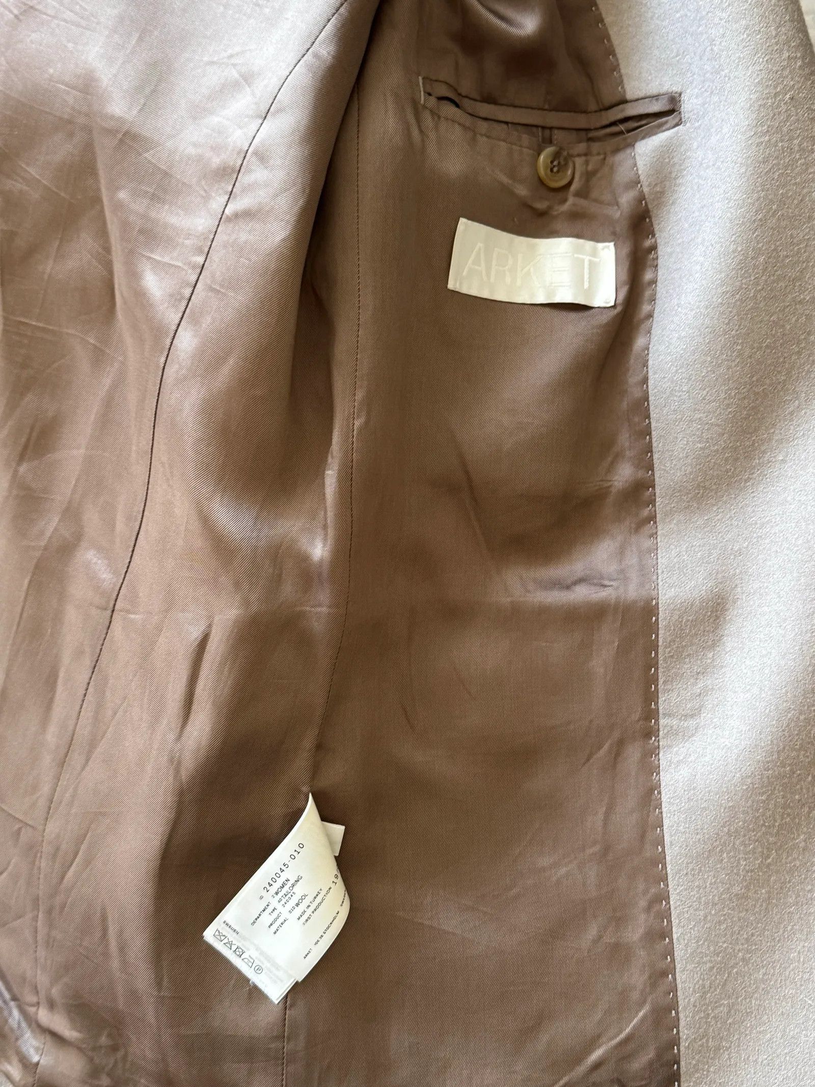 Arket Arket ID 240045-010 Blazer Size XS / US 0-2 / IT 36-38 - 2 Thumbnail