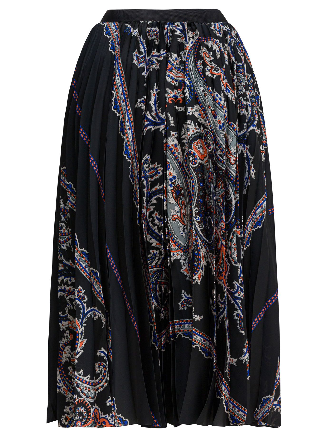 Sacai Sacai Pleated Skirt With Paisley Print tag size 2 Women - USA Duties Paid Size 30" / US 8 / IT 44 - 2 Thumbnail