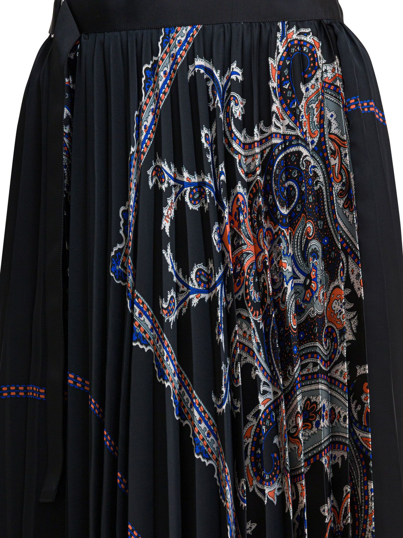 Sacai Sacai Pleated Skirt With Paisley Print tag size 3 Women - USA Duties Paid Size 34" / US 12 / IT 48 - 3 Thumbnail