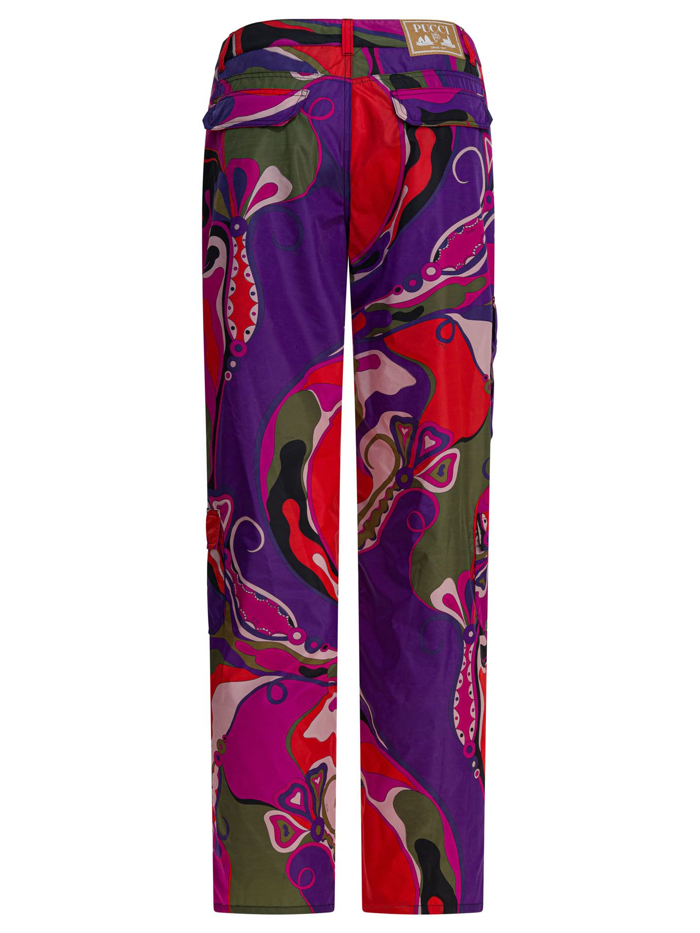 Emilio Pucci Pucci Cargo Pants With Orchidee Print tag size 40 Women - USA Duties Paid Size 27" / US 4 / IT 40 - 2 Thumbnail