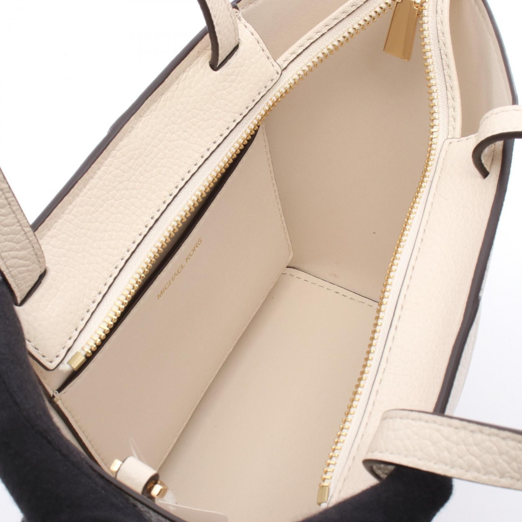Michael Kors Michael Kors Michael Kors FLORA Leather PVC Coated Canvas 2way Tote Bag Leather Tote Bag 32T5GFFC1B132 DUTY FREE for USA Size ONE SIZE - 3 Thumbnail