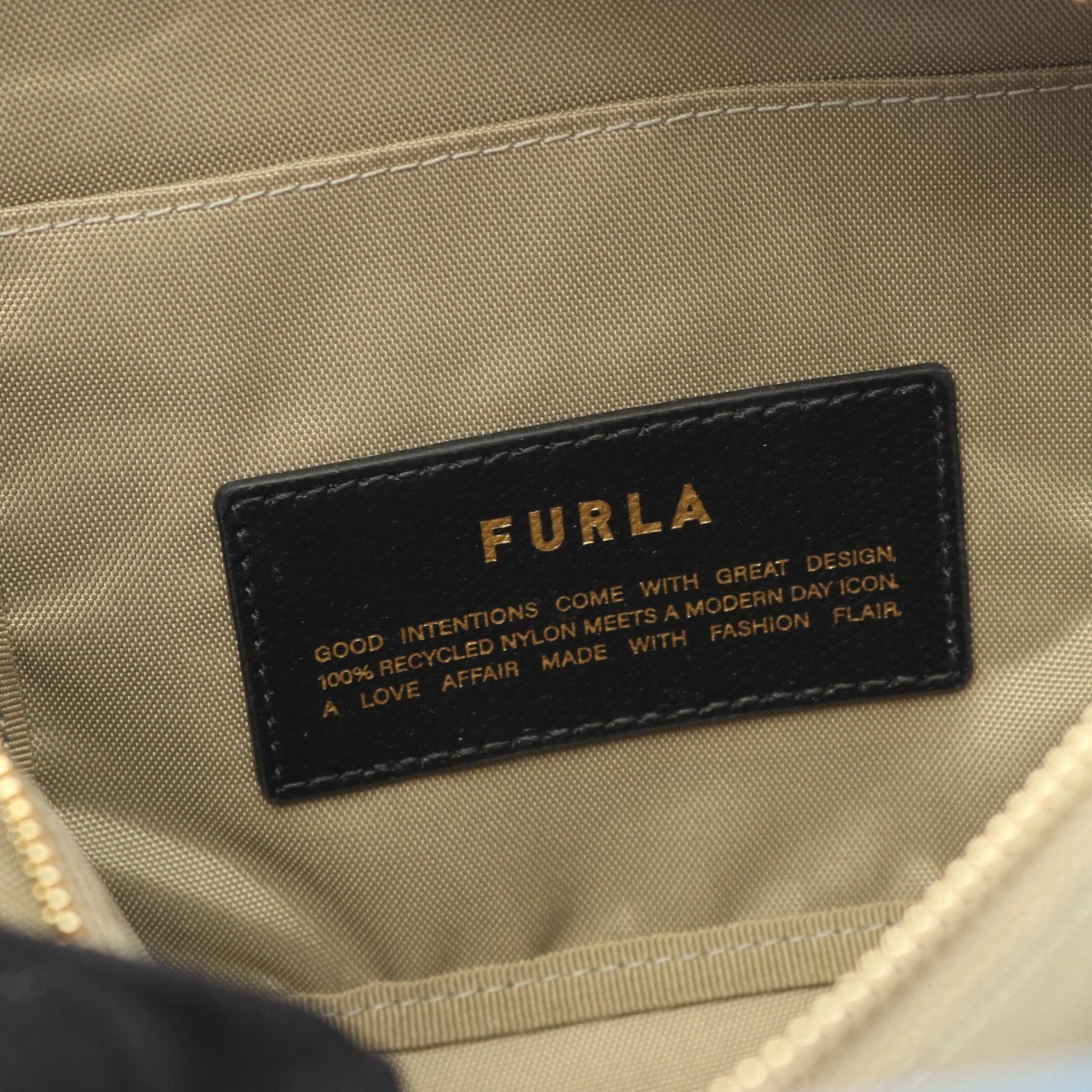 Furla Furla Furla PIUMA Nylon Leather 2way Tote Bag Leather Tote Bag WB01270BX30503960S DUTY FREE for USA Size ONE SIZE - 4 Thumbnail