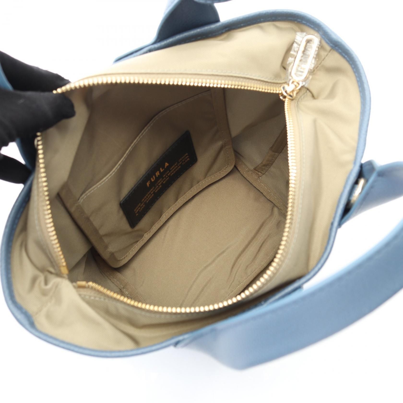 Furla Furla Furla PIUMA Nylon Leather 2way Tote Bag Leather Tote Bag WB01270BX30503960S DUTY FREE for USA Size ONE SIZE - 3 Thumbnail