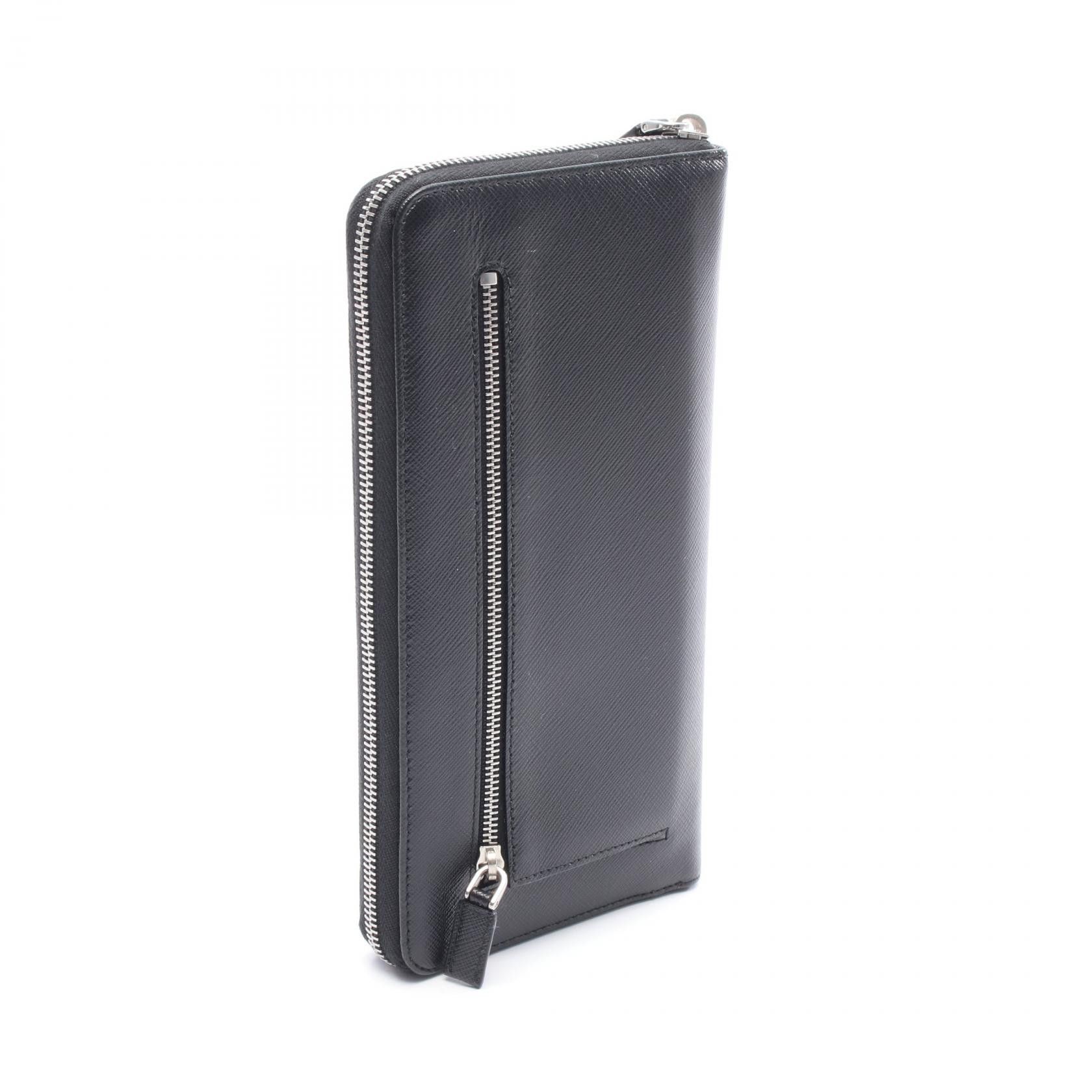 Prada Prada Prada SAFFIANO 1 Saffiano Leather Long Wallet Leather Long Wallet 2ML220 DUTY FREE for USA Size ONE SIZE - 2 Thumbnail