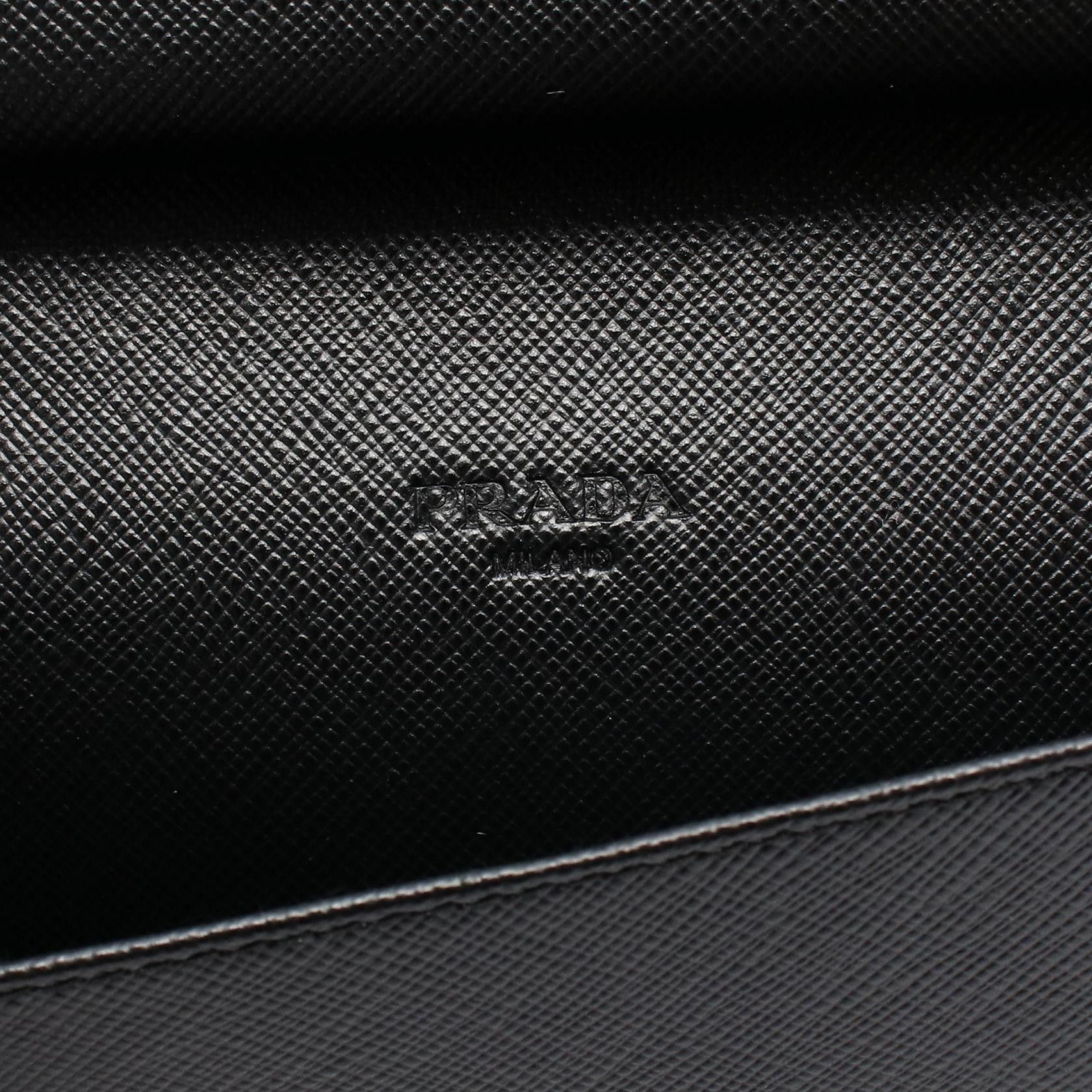 Prada Prada Prada SAFFIANO 1 Saffiano Leather Long Wallet Leather Long Wallet 2ML220 DUTY FREE for USA Size ONE SIZE - 5 Thumbnail