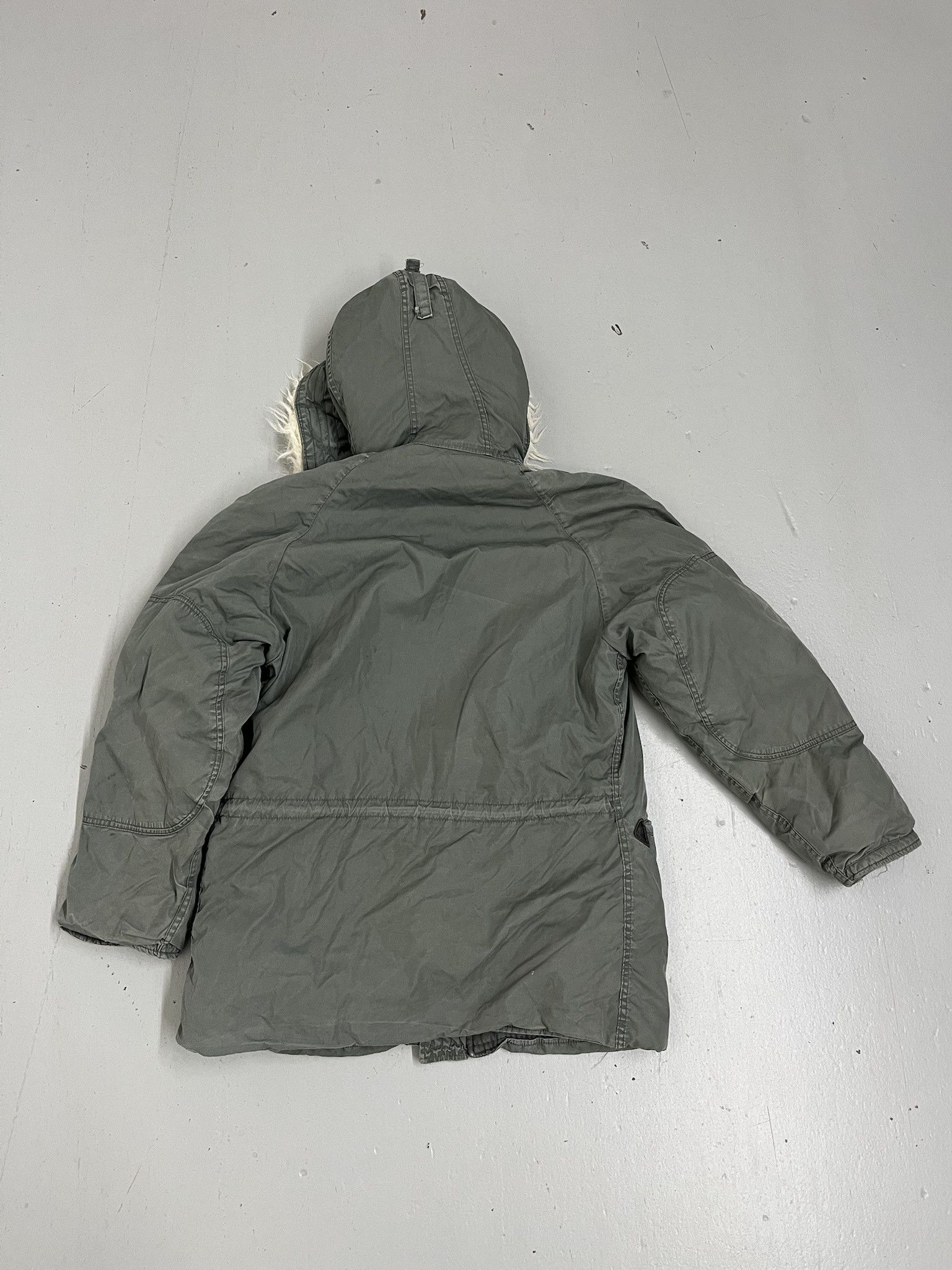 Vintage Vintage Military N-3B Snorkel Parka Faux Fur Hood Tundra Coat Sisze S Size US S / EU 44-46 / 1 - 3 Thumbnail