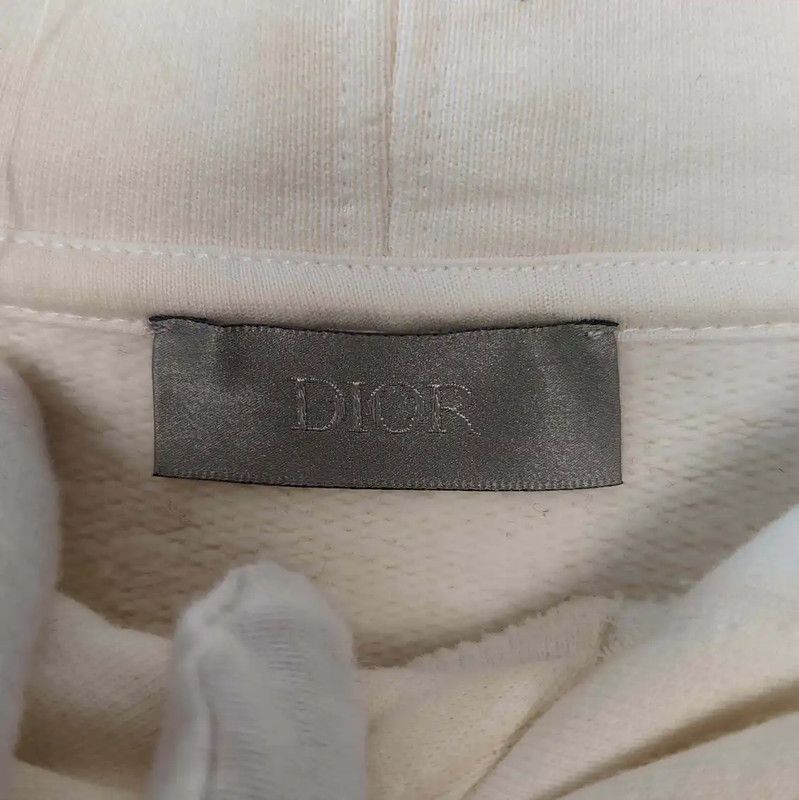 Dior Dior White Cotton Men's Hoodie XS 0089 Size US XS / EU 42 / 0 - 3 Thumbnail