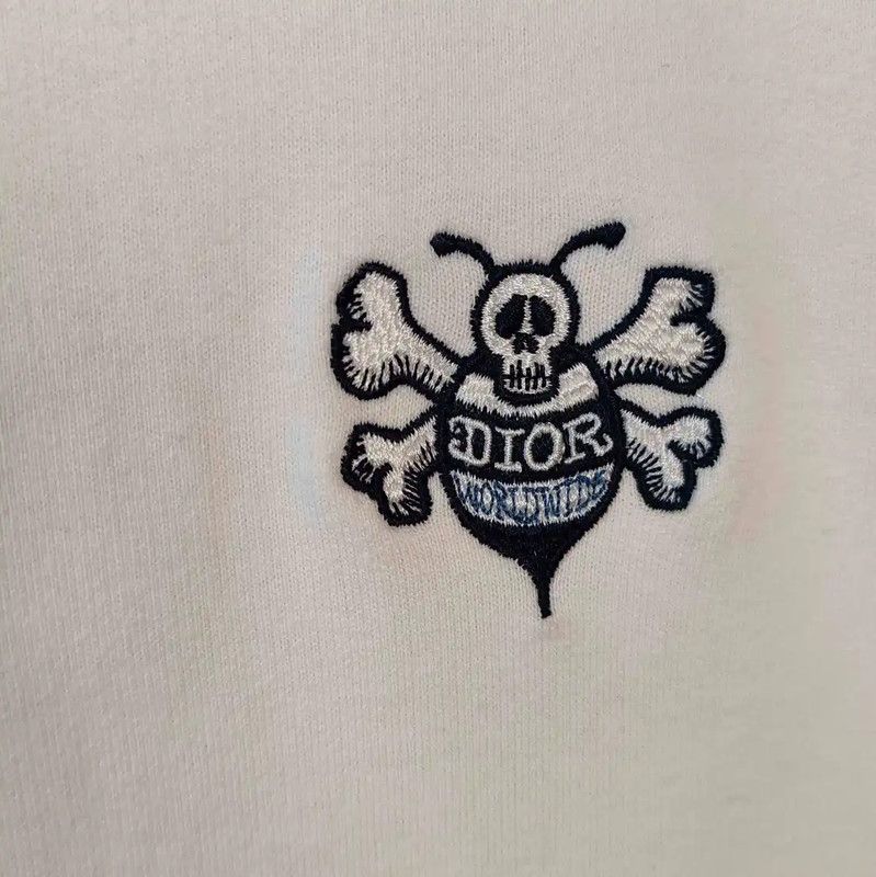 Dior Dior White Cotton Men's Hoodie XS 0089 Size US XS / EU 42 / 0 - 4 Thumbnail