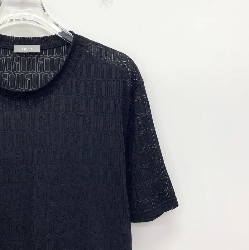 Dior Dior Black Men's T-Shirt L Size 0089 Size US L / EU 52-54 / 3 - 3 Thumbnail