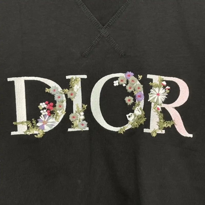 Dior Dior Black Cotton Summer T-Shirt 0089 Size US XL / EU 56 / 4 - 3 Thumbnail