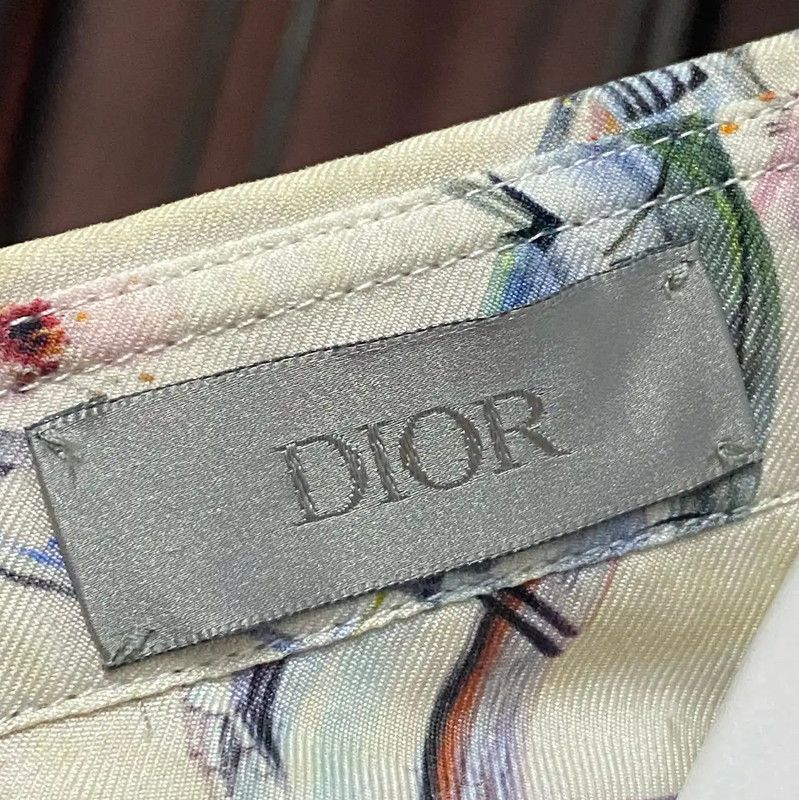 Dior Dior Men's Long Sleeve Color-blocked Shirt 0089 Size US M / EU 48-50 / 2 - 6 Thumbnail