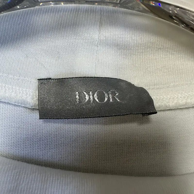 Dior Dior Long Sleeve White Cotton Top with Bunny Design 0089 Size US M / EU 48-50 / 2 - 3 Thumbnail