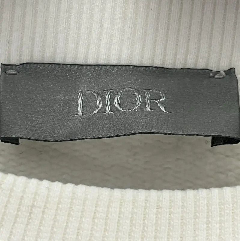Dior Dior White Cotton Men's Sweatshirt 0089 Size US S / EU 44-46 / 1 - 3 Thumbnail