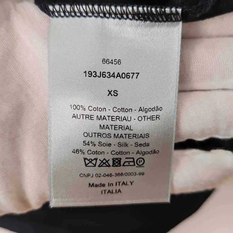 Dior Dior Men's Navy Cotton Polo Shirt 0089 Size US XS / EU 42 / 0 - 7 Thumbnail