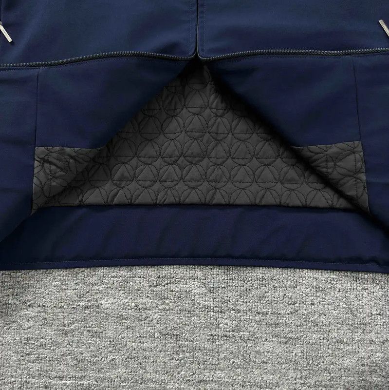 Dior Dior Men's Dark Blue Cotton Jacket 0089 Size US M / EU 48-50 / 2 - 8 Thumbnail